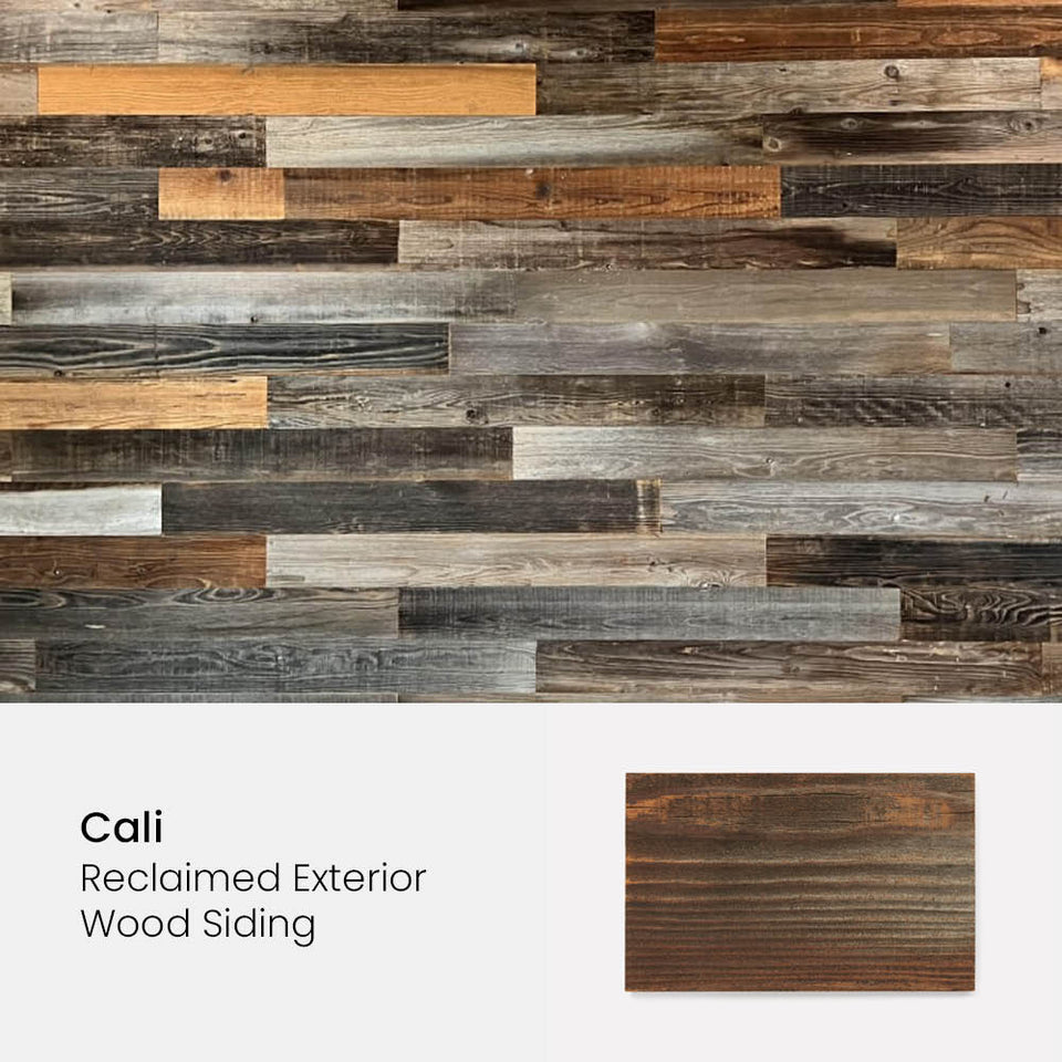 Reclaimed Exterior Siding Samples