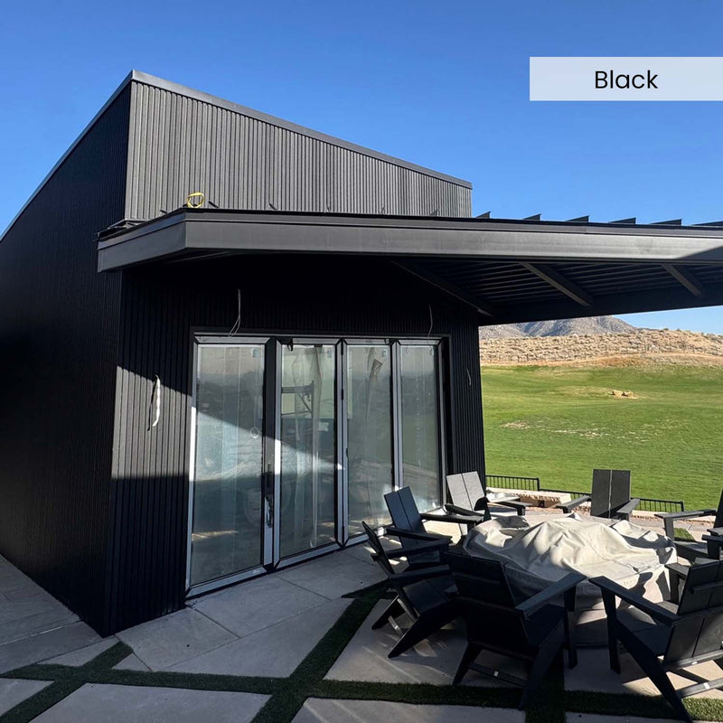 Composite Wide Slat Cladding