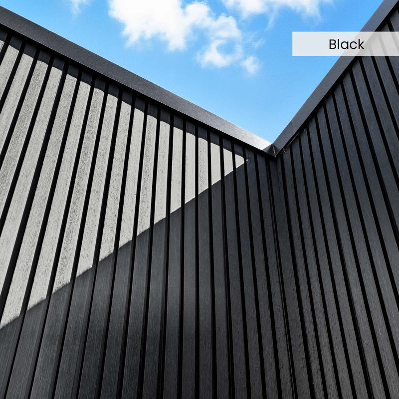 Composite Wide Slat Cladding