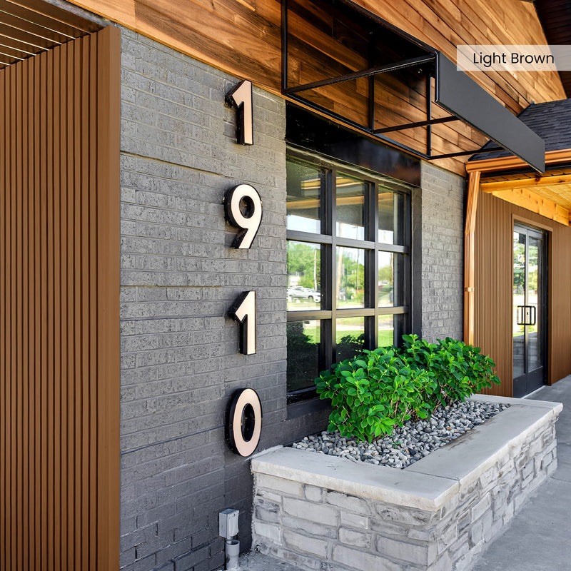 Composite Wide Slat Cladding