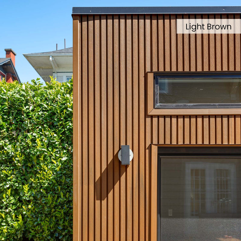 Composite Wide Slat Cladding