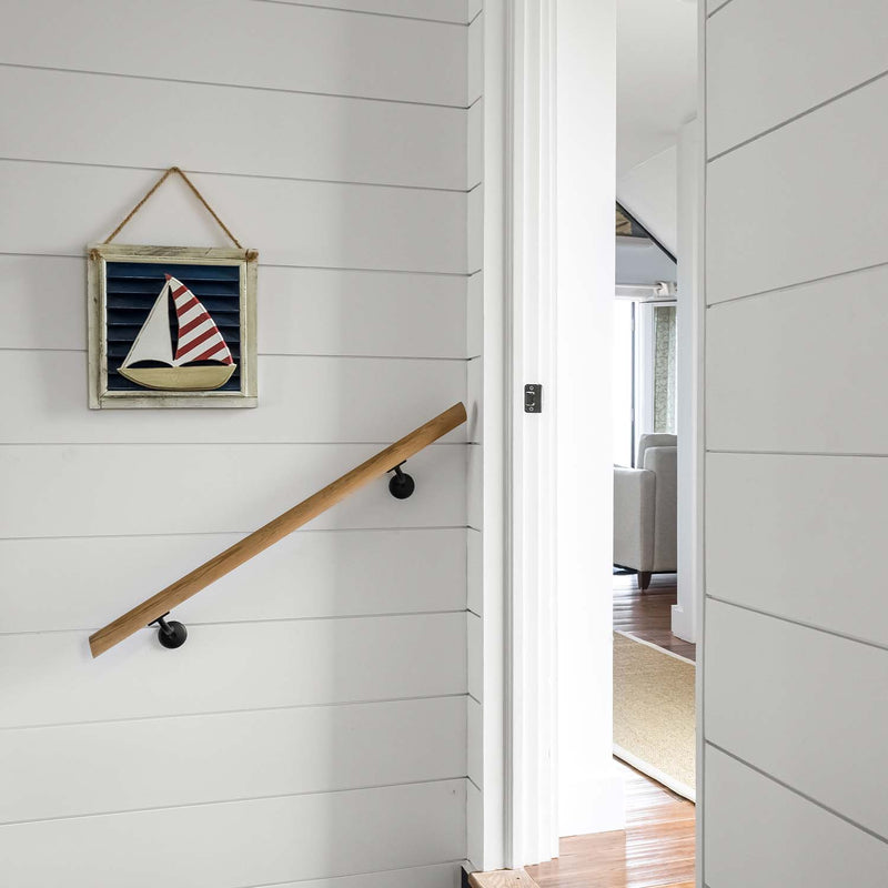Primed White Wood Shiplap