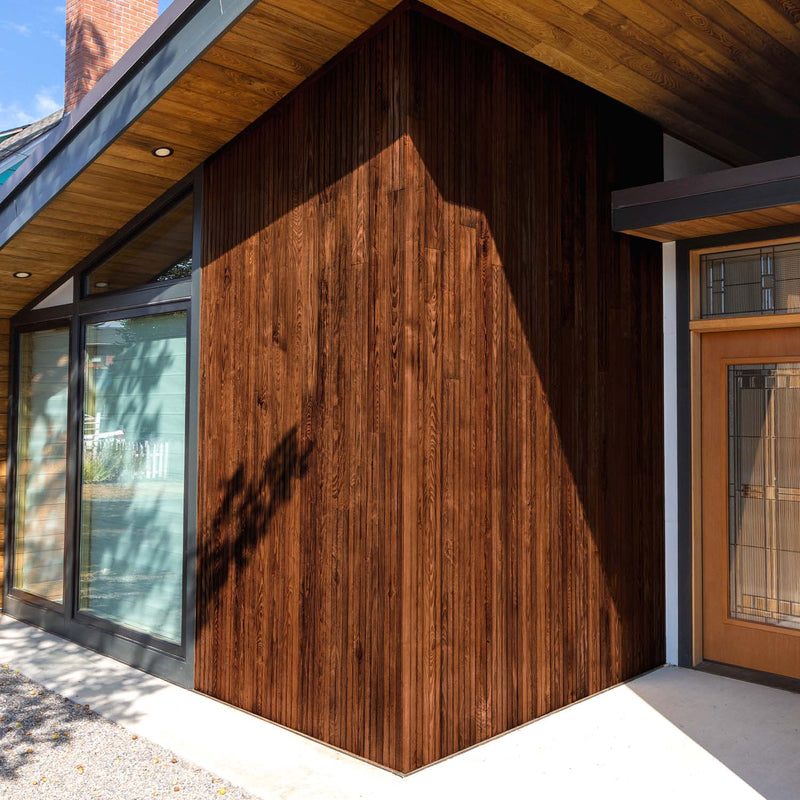 Thermo Ash Slat Wall Siding