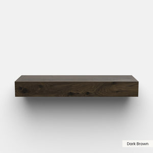 Modern 3" Thick Floating Shelves