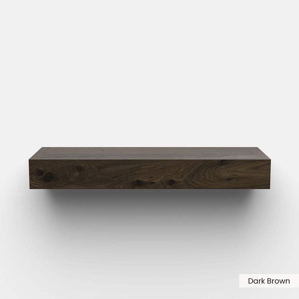 Modern 3" Thick Floating Shelves