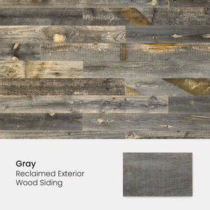 Reclaimed Exterior Siding Samples