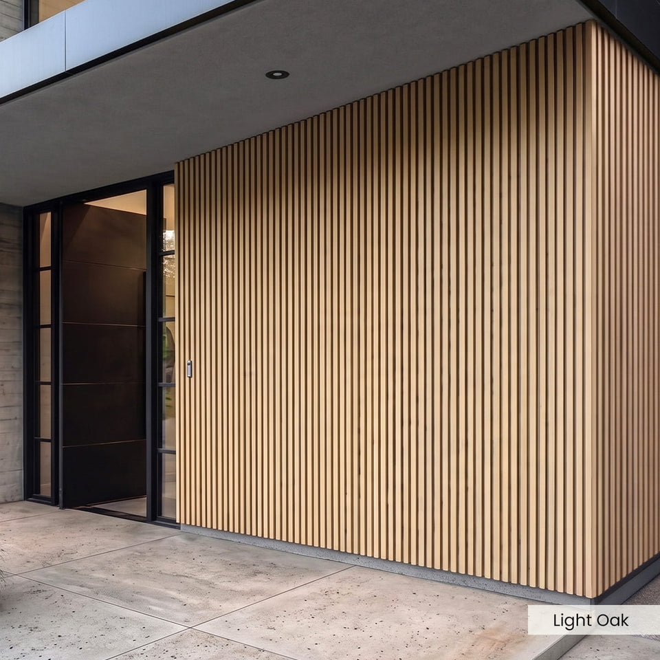Composite Narrow Slat Exterior Cladding (16.8 SF)
