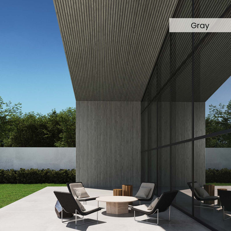 Composite Wide Slat Cladding