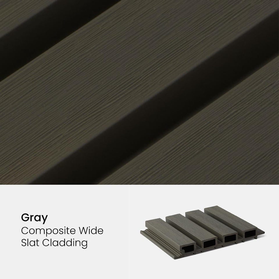 Composite Wide Slat Samples - NEW COLORS