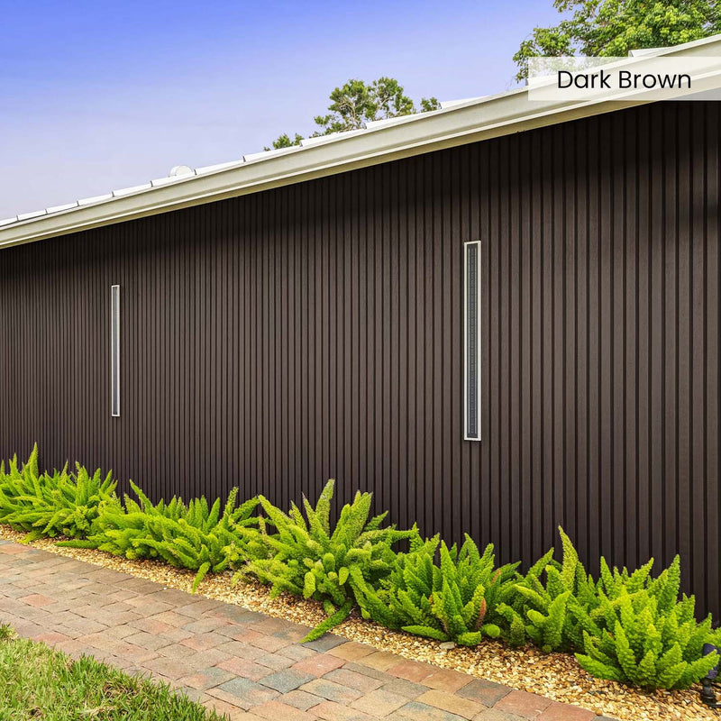Composite Wide Slat Cladding