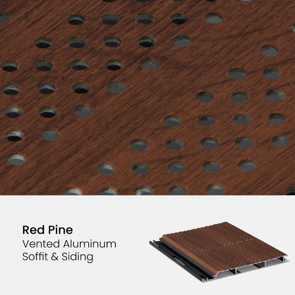 Vented Aluminum Cladding Samples