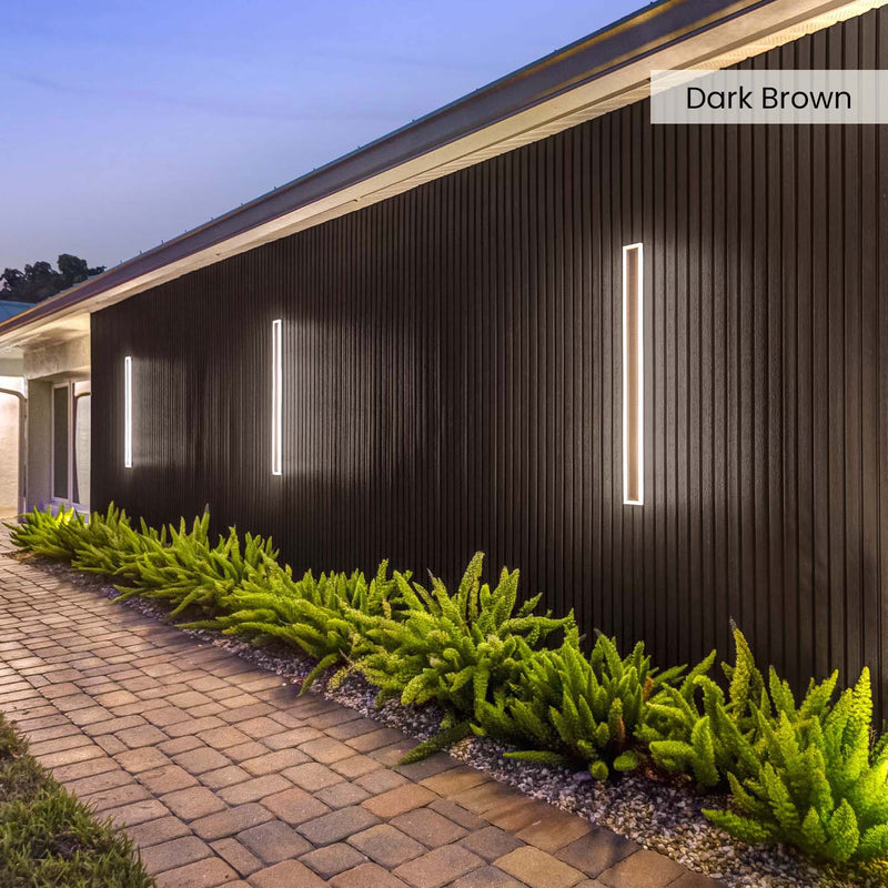 Composite Wide Slat Cladding