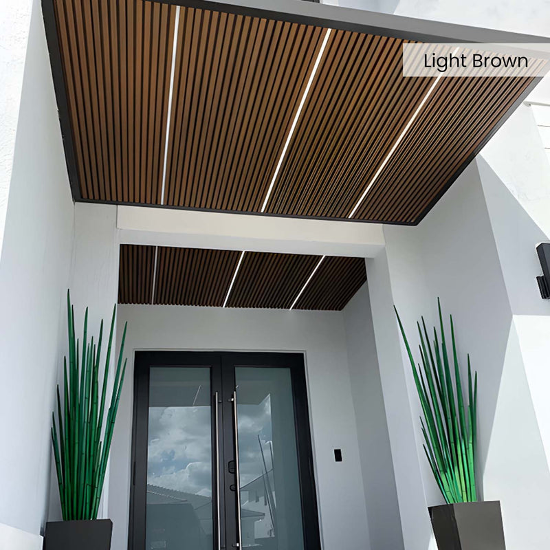 Composite Narrow Slat Cladding