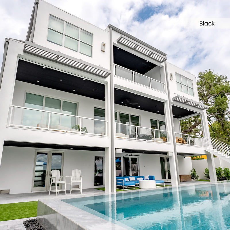 Composite Narrow Slat Cladding