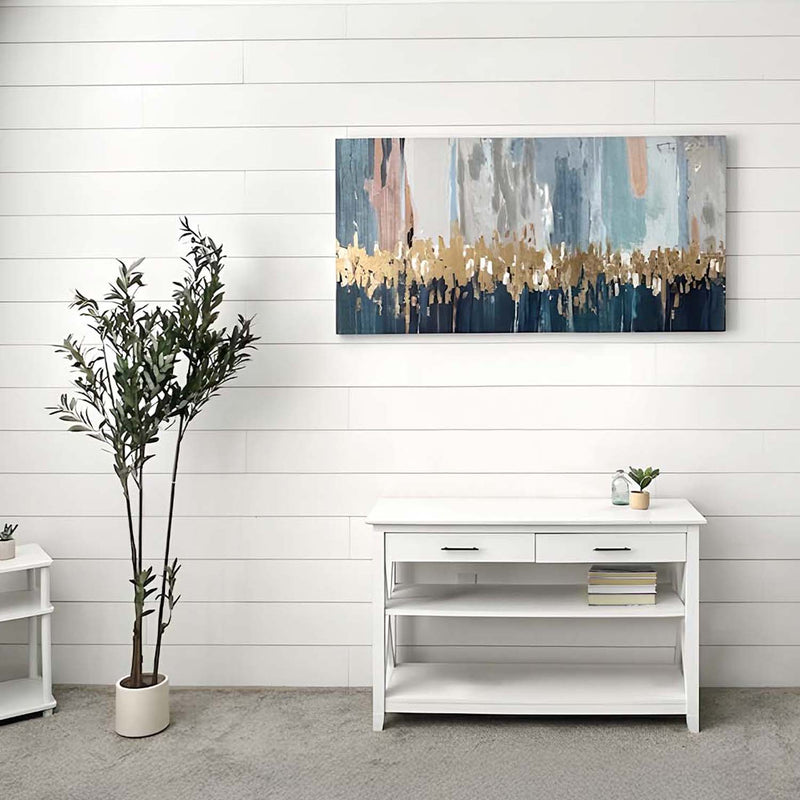Primed White Wood Shiplap