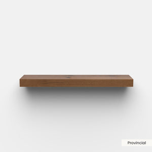 Floating Wood Shelves (w/ Hardware)