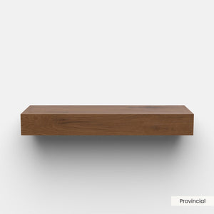 Modern 3" Thick Floating Shelves