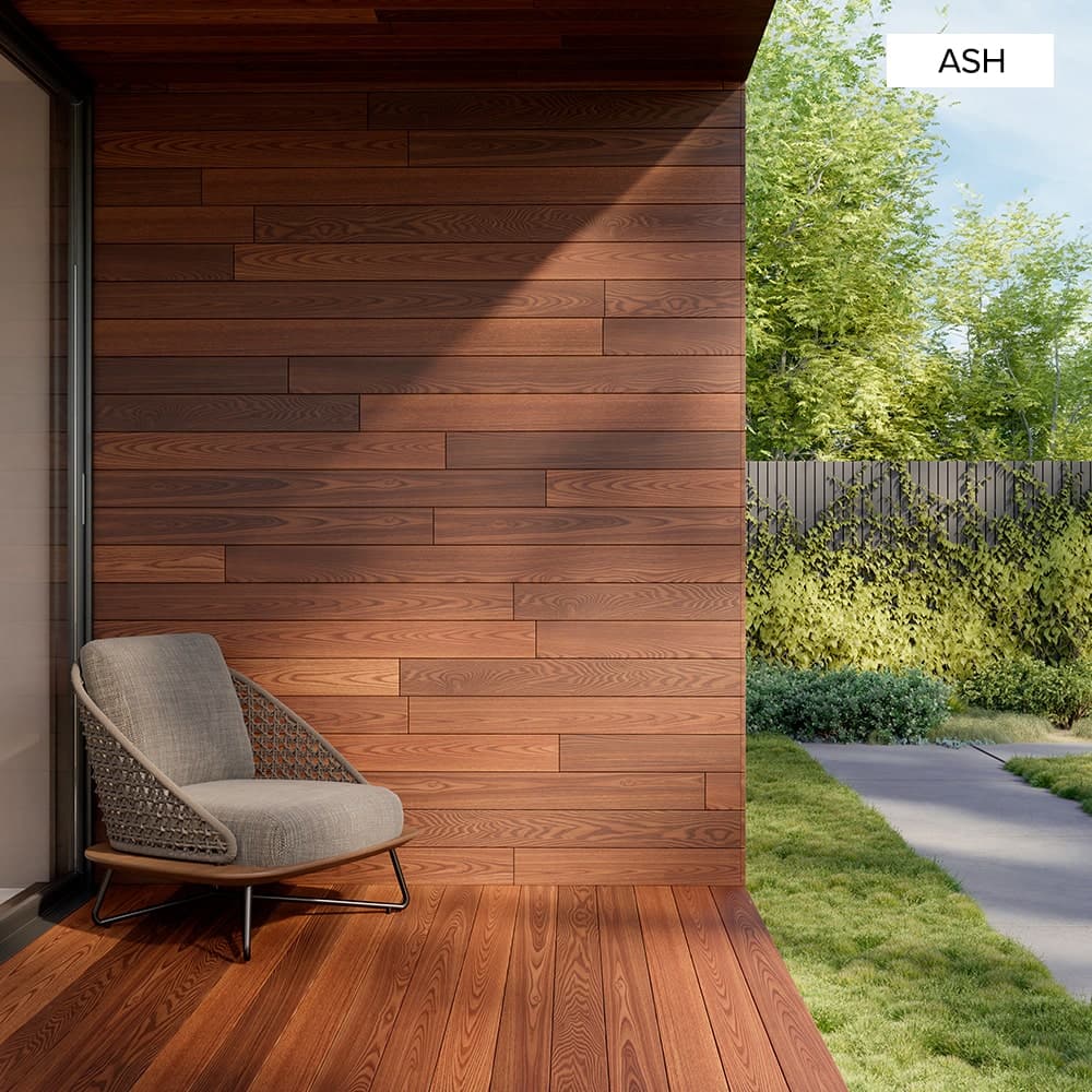 Modern Exterior Wood Cladding (15 SF) – WoodPlank