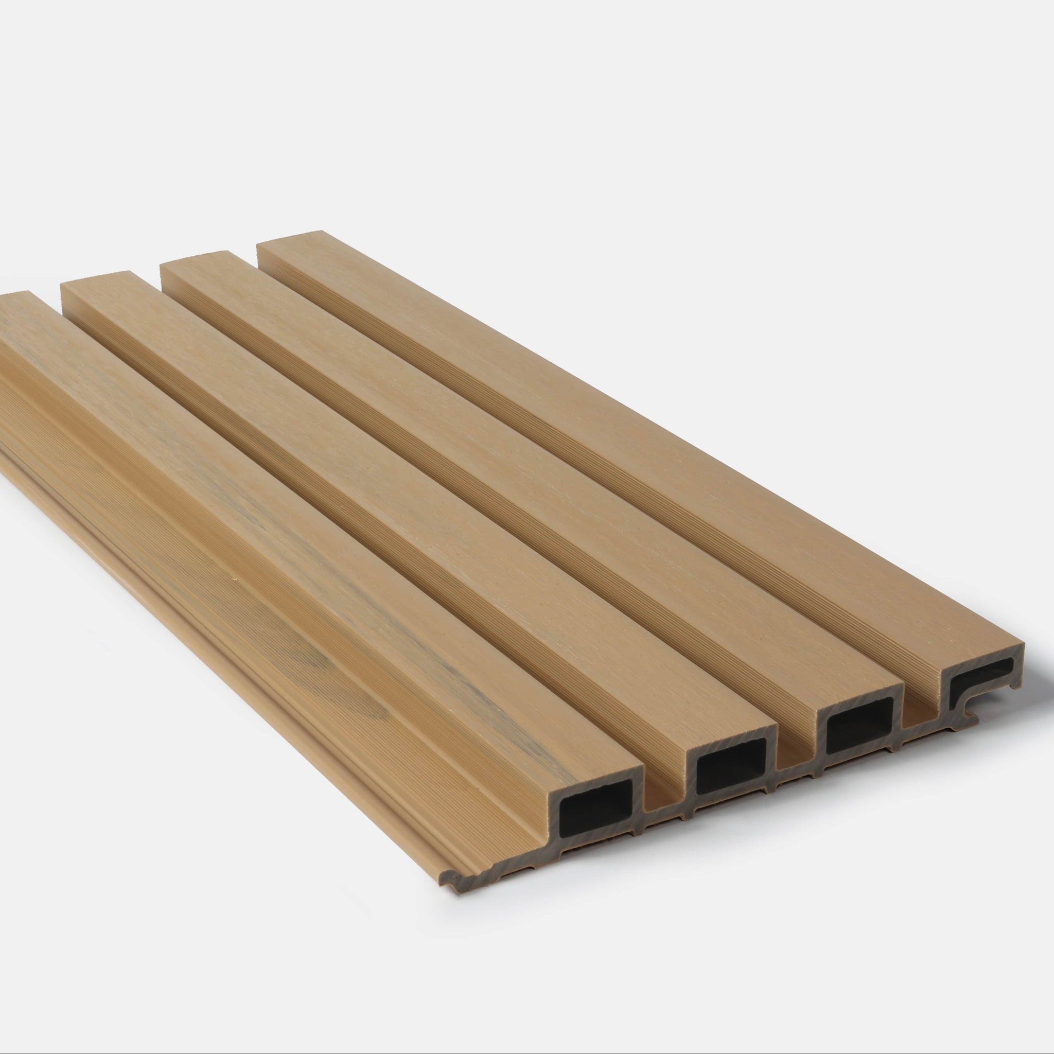 Composite Wide Slat Cladding (21 SF) - Honey Brown – WoodPlank