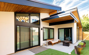 Hood River, OR | Modern Exterior Cladding in Light Ash