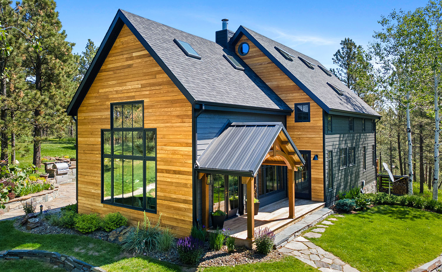 Rapid City, SD | Modern Exterior Cladding in Light Ash