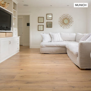 Modern White Oak Wide Plank Flooring (27 SF)