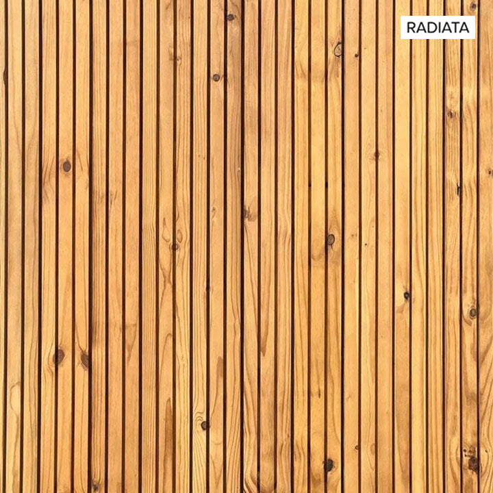 Timber Box Cladding Thermo Fluted Wood Cladding (15 SF) | WoodPlank