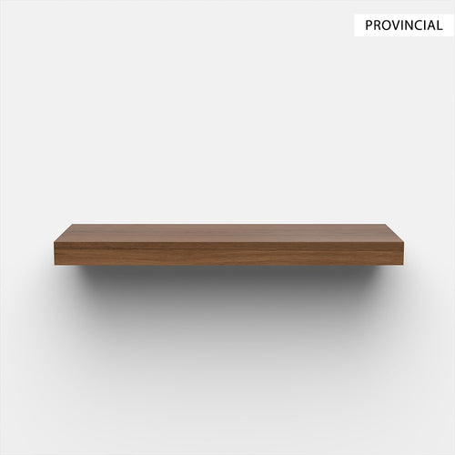 Floating Wood Shelves (w/ Hardware)