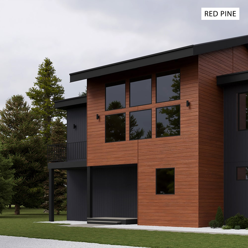Aluminum Exterior Cladding (12 SF) – WoodPlank