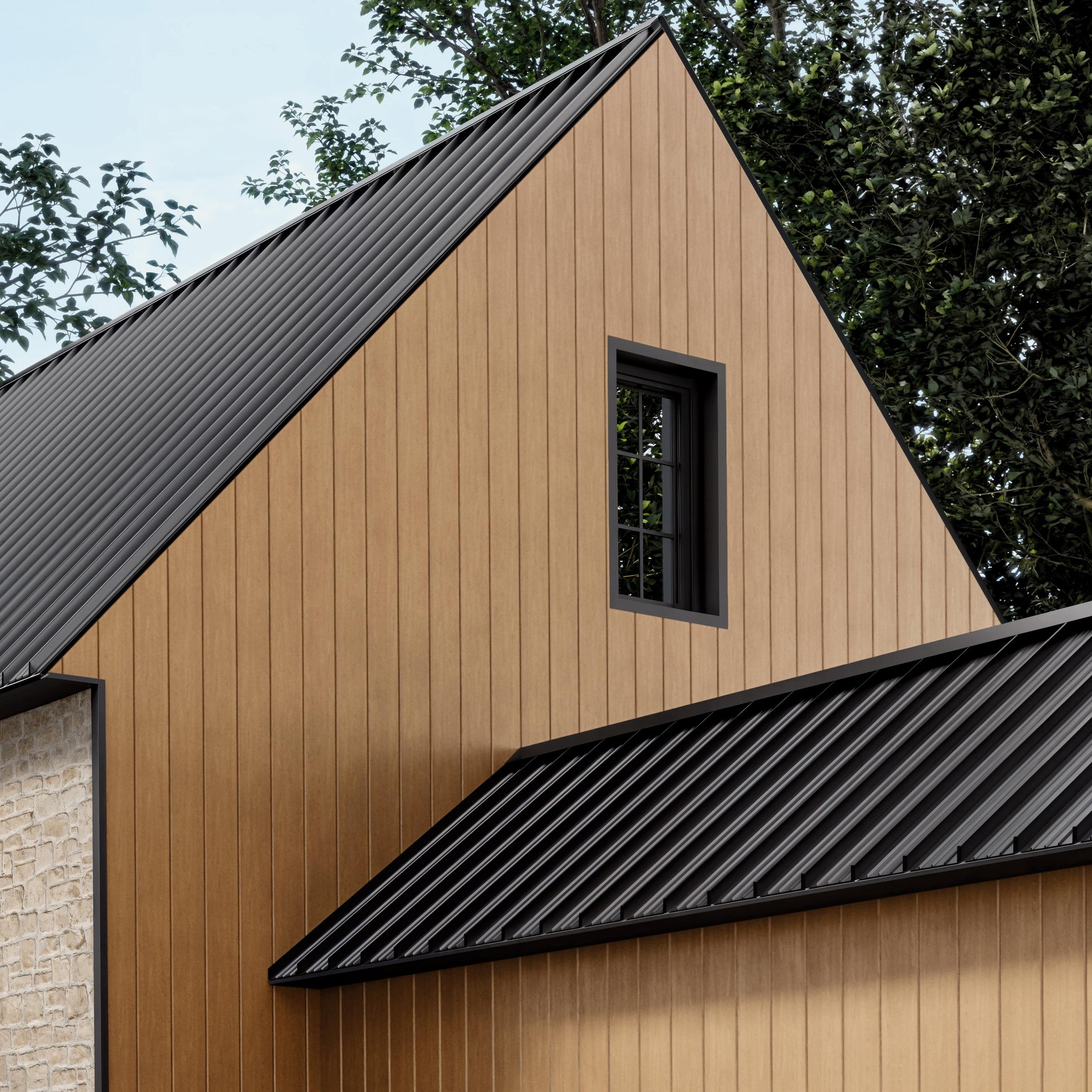 Cladding Material Sample Composite Plank Exterior Cladding (28 SF) – WoodPlank