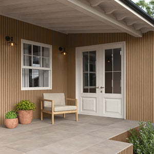 Composite Wide Slat Cladding (21 SF) - Honey Brown