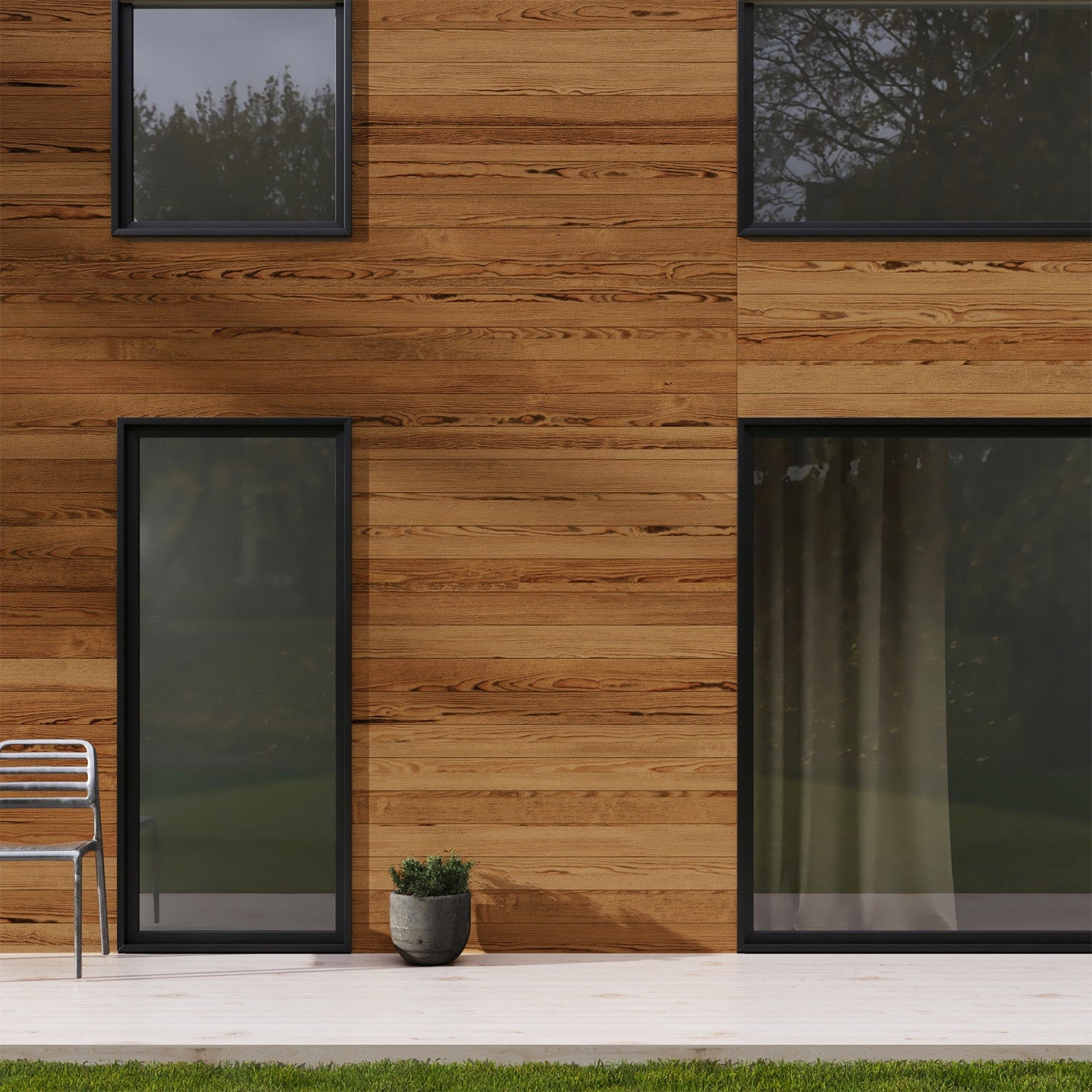 Sf10 Cladding Thermo Clear Grade Pine Cladding / Siding (15 SF) | WoodPlank