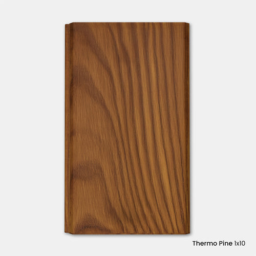 Wide Plank Thermo Wood Cladding (15 SF)