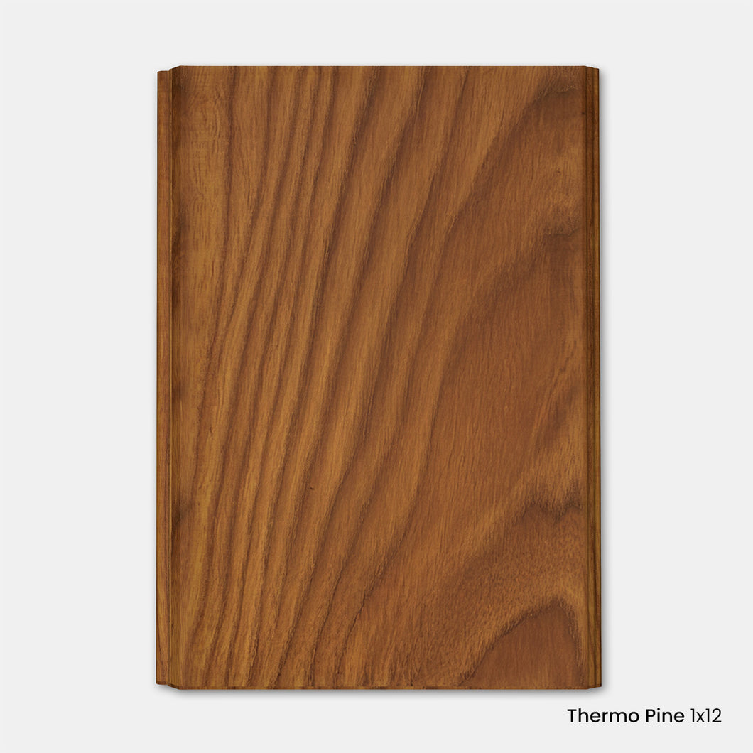 Wide Plank Thermo Wood Cladding (15 SF)