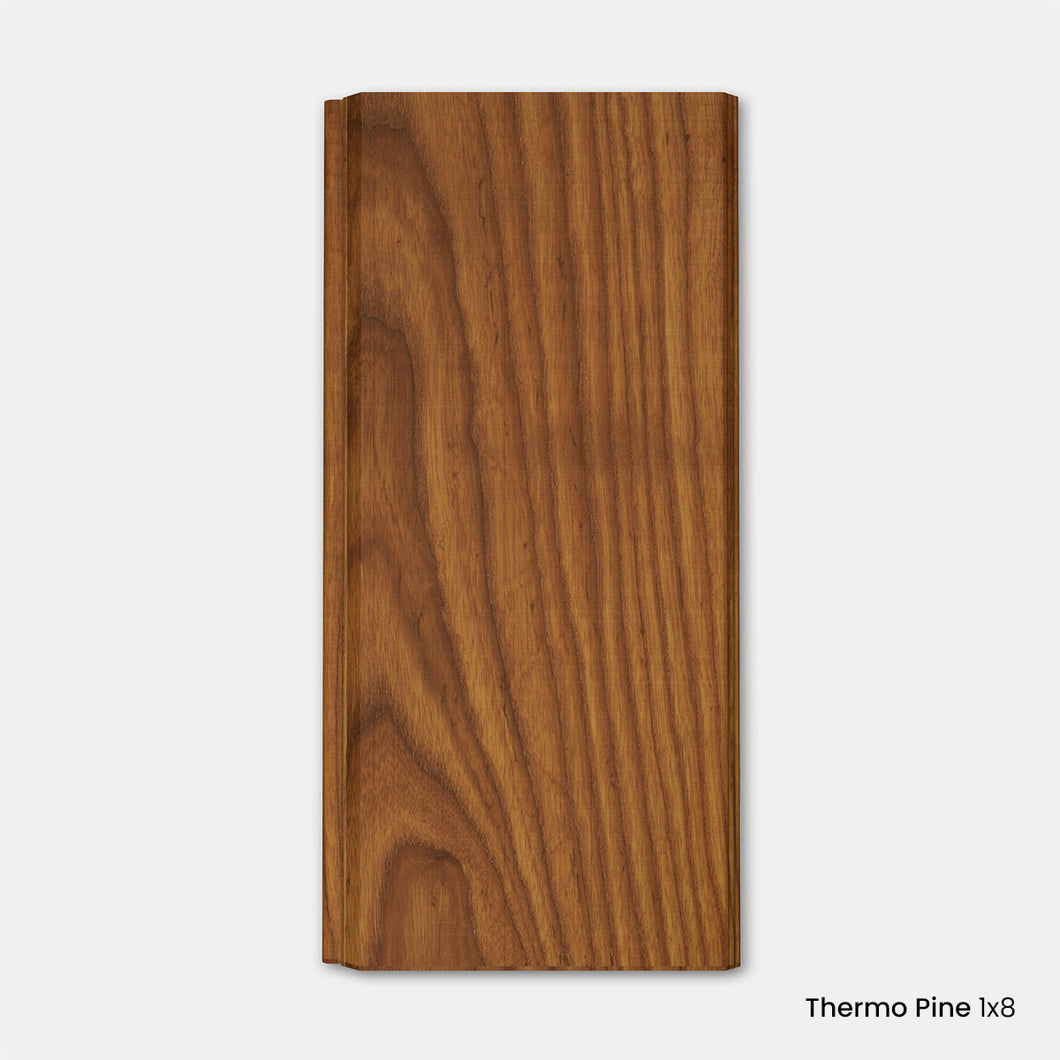 Wide Plank Thermo Wood Cladding (15 SF)