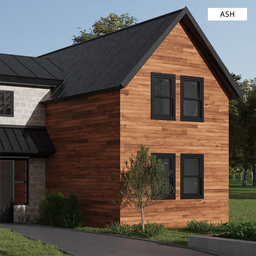 Modern Exterior Wood Cladding (15 SF) – WoodPlank