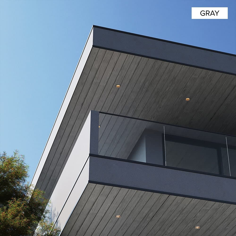 Composite Plank Exterior Cladding (21.2 SF) – WoodPlank