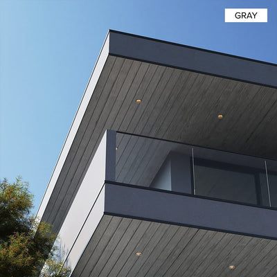 Composite Wide Slat Exterior Cladding (21 SF) – WoodPlank