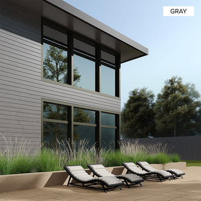 Composite Narrow Slat Exterior Cladding (25.2 SF) – WoodPlank