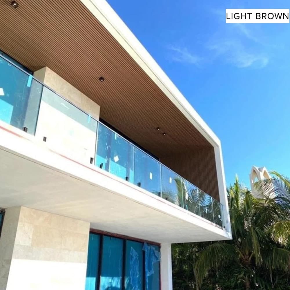 Composite Wide Slat Exterior Cladding (21 SF) – WoodPlank