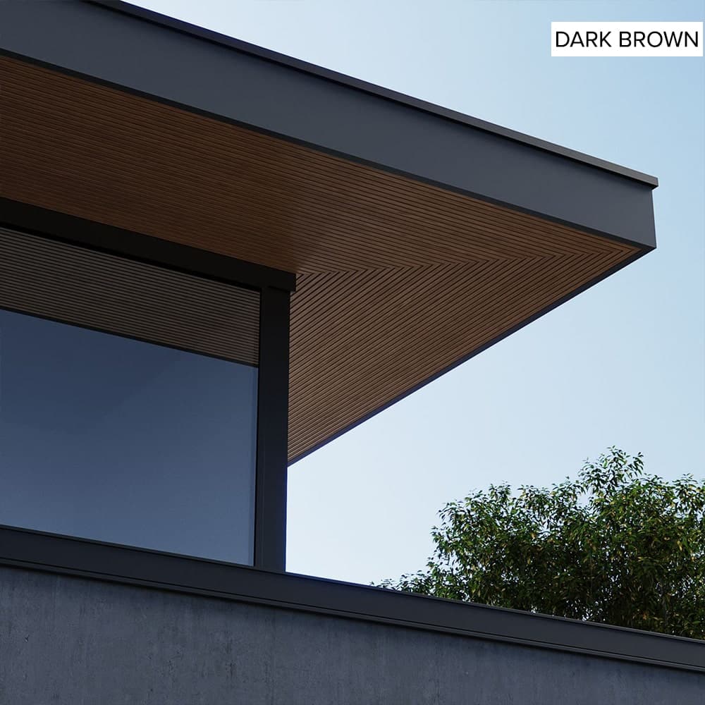 Composite Wide Slat Exterior Cladding (21 SF) – WoodPlank