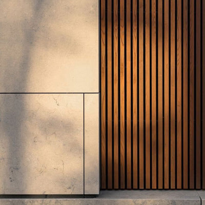 Composite Wide Slat Exterior Cladding (21 SF) – WoodPlank