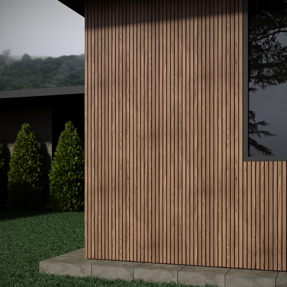 Solid Oak Slat Wall Panels (15 SF) – WoodPlank