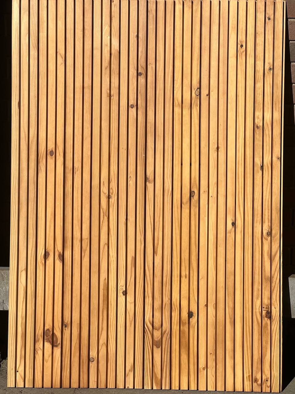 Mirror Fluted Cladding Thermo Fluted Wood Cladding (15 SF) – WoodPlank